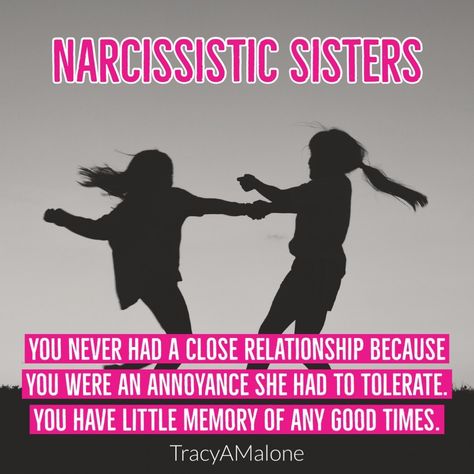 Sisters should be inseparable unless yours is a #narcissist. There was never a bond & there are no good memories to share. #narcissism #covertnarcissist #narcissisticabuse #narcissistabusesupport #tracyamalone #divorcingyournarcissist #divorcinganarcissist #youcantmakethisshitup Toxic Sisters Quotes, Sister Jealousy Quotes, Toxic Older Sister, Narcissistic Sister Quotes, Narcissistic Siblings, Toxic Families, Narcissistic Sister, Toxic Mother, Narcissistic Quotes