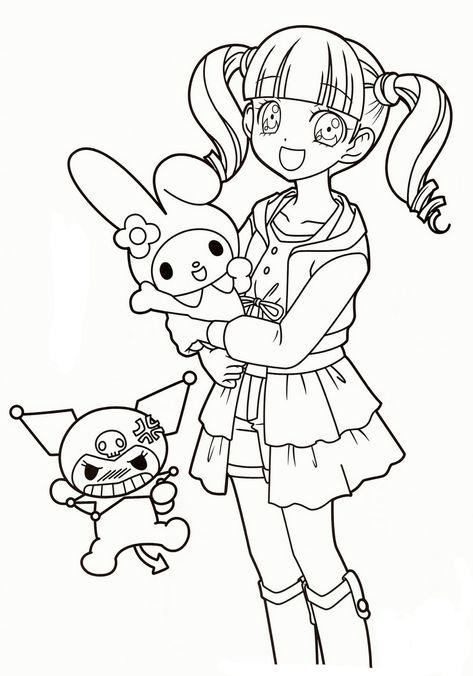 Are you looking for a way to relax and unwind? Are you wanting to express your creativity in a fun, exciting way? Well, look no further! Sanrio coloring pages are the perfect way to add some color and... My Melody Coloring, Hello Kitty Colouring Pages, Shojo Anime, Kitty Coloring, Hello Kitty Coloring, Coloring Page Ideas, Online Coloring Pages, Easy Coloring Pages, Coloring Pages For Girls