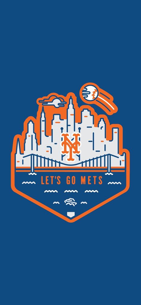 mlb teams New York Mets Wallpaper, Ny Mets Logo, Ny Mets Baseball, New York Mets Logo, Iphone 7 Plus Wallpaper, Mets Logo, Lets Go Mets, Baseball Wallpaper, Mlb Wallpaper