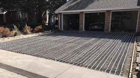 Best Heated Driveway Solution for Minnesota Homeowners in 2022 Heated Driveway Cost, Heated Driveway, Zero Degrees, Driveway Installation, Radiant Heating System, Bluestone Pavers, Icy Weather, How To Install Pavers, Asphalt Driveway