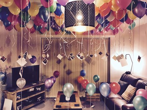 Polaroids and balloons Hanging Balloons, Photo Balloons, 30th Party, Polaroid Pictures, Handsome Actors, Balloon Decorations, Party Decoration, Decoration Ideas, Our Wedding