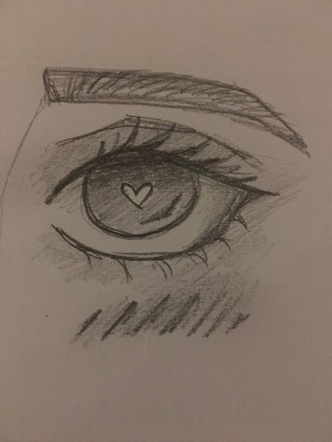 Easy Eye Drawing, رسم كاريكاتير, Eye Drawing Tutorials, Cute Sketches, Meaningful Drawings, Sketches Tutorial, Art Tools Drawing, Easy Doodles Drawings, Easy Drawings Sketches