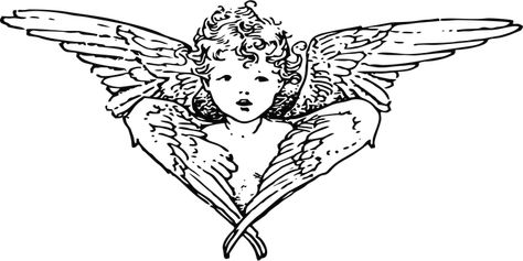 Cherub Tattoo, Christmas Religious, Tattoo Portfolio, Angel Christmas, Angel Tattoo, Black Ink Tattoos, Little Tattoos, Simplistic Tattoos, Tattoo Design Drawings