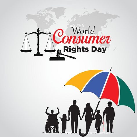 Consumer Protection Poster, Consumer Rights Ideas, World Consumer Rights Day, Consumer Rights, Card Poster, Right To Choose, Awareness Campaign, December 24th, Consumer Protection