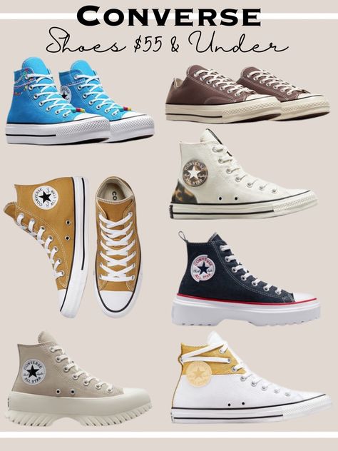 Converse shoes on sale! Converse Shoes On Sale, Chuck 70 Vintage Canvas, Platform Chucks, Converse Platform, Shoes On Sale, Chuck 70, Converse Sneakers, Vintage Canvas, Converse High Tops