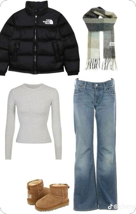 Outfit linked below! Winter Lookbook 2023, Dark Grey Sweats Outfit, Winter Downtown Outfits, Stockholm Fashion Winter, Outfit Ideas For Cold Weather, Winter Outfits College, Sixth Form, Mode Turban, Downtown Outfits