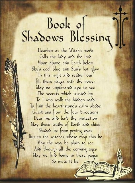 Book Of Shadows Blessing, Book Blessing, Book Of Shadows Spells, Types Of Minerals, Wicca Spells, Magick Art, The Book Of Shadows, Book Of Shadows Grimoire, Witchcraft Spells For Beginners