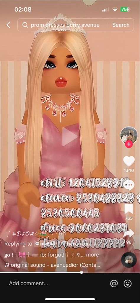 Princess Codes Bloxburg, Bloxburg Royal Outfit Codes Dress, Codes For Dresses In Berry Ave, Roblox Bloxburg Outfit Codes Formal, Bery Avenue Prom Dress Codes, Roblox Codes Princess, Princess Outfit Codes Bloxburg, Bloxburg Queen Outfit Code, Princess Outfit Codes Berry Ave