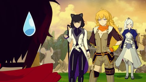 Rwby Memes, Rwby Ships, Red Like Roses, Blake Belladonna, Team Rwby, Rwby Anime, Ruby Rose, Rwby, Anime Shows