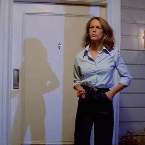 Laurie Strode, Lee Curtis, Jamie Lee Curtis, Jamie Lee, Animated Gif, Gif, Halloween