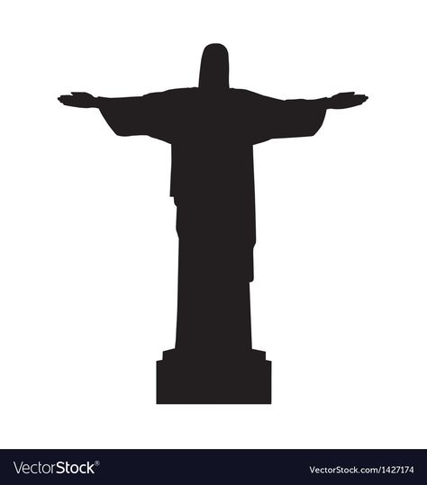 Christ The Redeemer Tattoo, Tractor Silhouette, Boat Silhouette, Bike Silhouette, Gala Decorations, P Tattoo, Christ The Redeemer Statue, Recycle Symbol, Diamond Vector