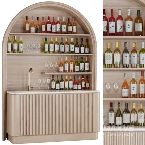 Bar Cabinet Set2 Small Bar Unit, Bar Unit In Living Room, Paving Texture, Wine Shelf, Bar Unit, Bidet Bathroom, Shop Doors, Wine Shelves, Small Bar