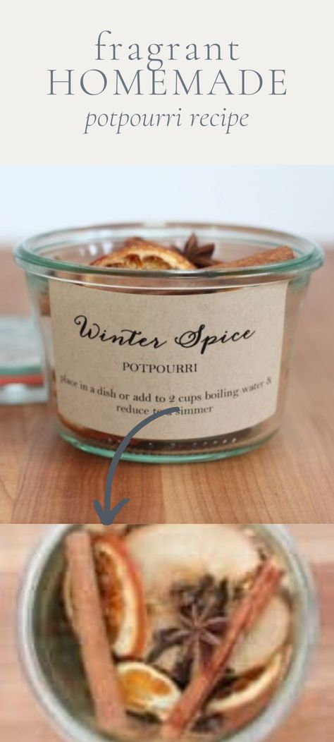 Winter Potpourri, Potpourri Diy, Potpourri Recipe, Natural Potpourri, Fall Potpourri, Homemade Potpourri, Dried Potpourri, Potpourri Gift, Simmer Pot Recipes