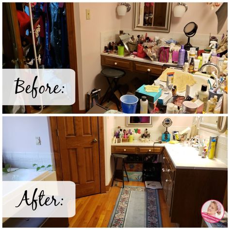 Less and Better - Before and After Decluttering Photos - Dana K. White: A Slob Comes Clean Decluttering Photos, The Minimal Mom, Before And After Motivation, Dana K White, Minimal Mom, Decluttered Home, Slob Comes Clean, A Slob Comes Clean, Organizing Stuff