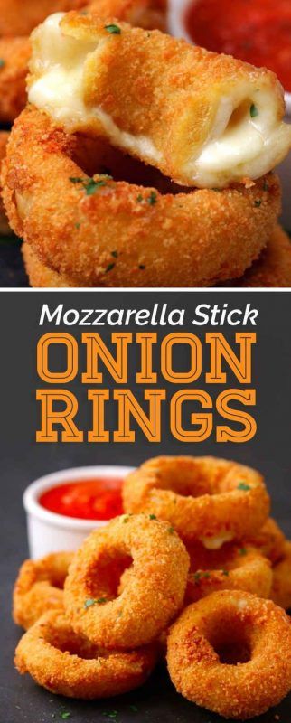 29+ Delicious Super Bowl Party Food everyone will enjoy | Kitchen Cents Mozzarella Stick, Pembuat Roti, Study Session, Mozzarella Sticks, Football Food, Corn Dogs, Idee Pasto Sano, Onion Rings, Finger Food