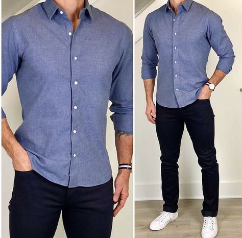 Chris Mehan, Men's Style Inspiration, Casual Friday Outfit, Mens Business Casual Outfits, Formal Men Outfit, Mens Casual Outfits Summer, Men Fashion Casual Shirts, Stylish Men Casual, Mens Casual Dress Outfits