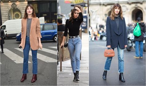 How to Style Ankle Boots + Non-Skinny Jeans (Bonus: Warm Ankles!) - Seasons + Salt Ankle Boots Jeans Outfit, Jeans In 2023, Chelsea Boots With Jeans, Ankle Jeans Outfit, Jeans Boots Outfit, Boots With Jeans, Chelsea Boots Outfit, Ankle Boots With Jeans, Boots Fall Ankle