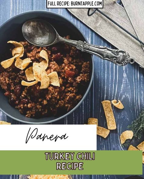 5 Ingredient Panera Turkey Chili Recipe Craving a cozy bowl of chili? Our copycat Panera Turkey Chili recipe is hearty, flavorful, and easy to make at home. Try it today! Panera Turkey Chili Recipe, Panera Turkey Chili, Gluten Free Turkey, Turkey Chili Recipe, Bowl Of Chili, Copycat Panera, Chili Recipe Turkey, Chili Bowl, Chili Seasoning