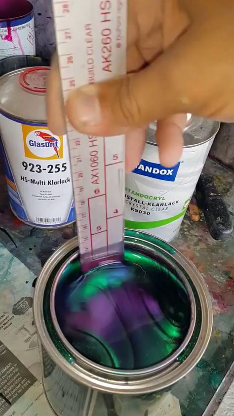 Chameleon 7 tone paint Color Changing Paint, Mermaid Painting, Funky Painted Furniture, Funky Furniture, Painting Tips, Dream House Decor, Architectural Design, Furniture For Small Spaces, Diy Storage