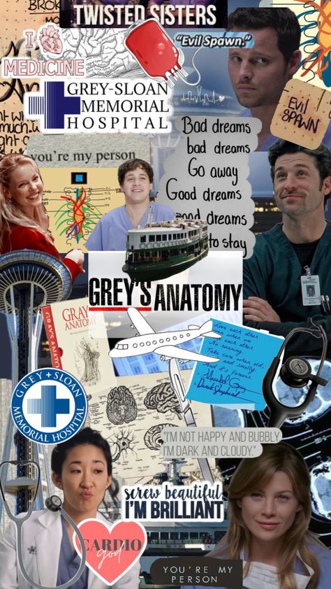 #greysanatomy #wallpaper #mcdreamy #magic #surgery #greysloan #seattlegrace #seattle #washington #merideth #derek #cristina #izzie #george #alex #grey #doctor #scrubs Mcdreamy Wallpaper, Hospital Bad, Doctor Scrubs, Alex Grey, Twisted Sister, Memorial Hospital, Bad Dreams, Save Life, Seattle Washington