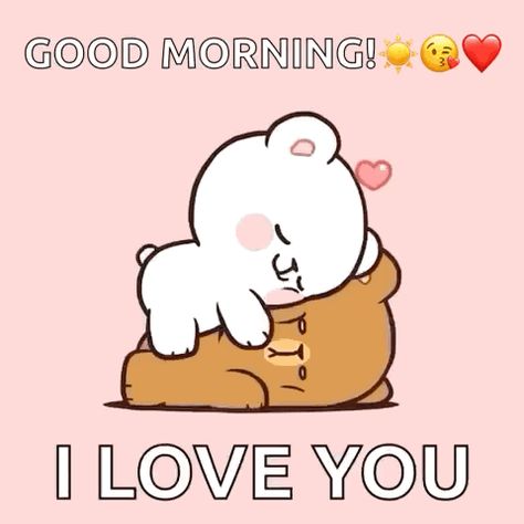 Good Morning Couple, Snoopy Gif, Romantic Good Morning Quotes, Teddy Pictures, Funny Flirty Quotes, Good Morning Funny Pictures, Funny Animated Cartoon, Emoji Love, Milk & Mocha