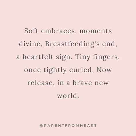 a sweet poem about the end of the breastfeeding journey 💞 Read our blog post on how to wean off pumping. Exclusively Pumping Quotes, End Of Pregnancy Quotes, Pumping Quotes, Exclusive Pumping Quotes, Breastfeeding Quotes Inspirational, Exclusive Pumping Tips, Weaning Breastfeeding, Breastfeeding Quotes, Clogged Duct