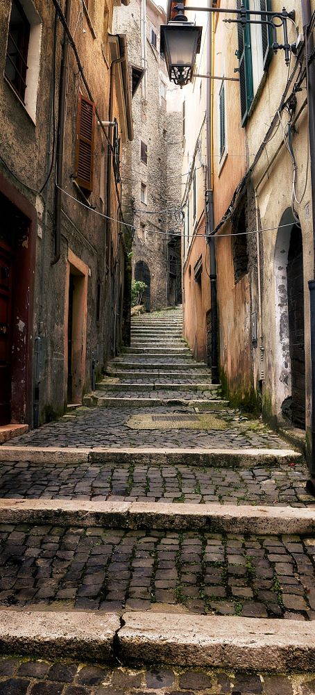 Streets of Subiaco by Ettore Mongelli on 500px Rome Streets, Rome Photography, Lazio Italy, Rome Photo, Italy Street, Rome City, Roman City, Scenery Photography, Regions Of Italy