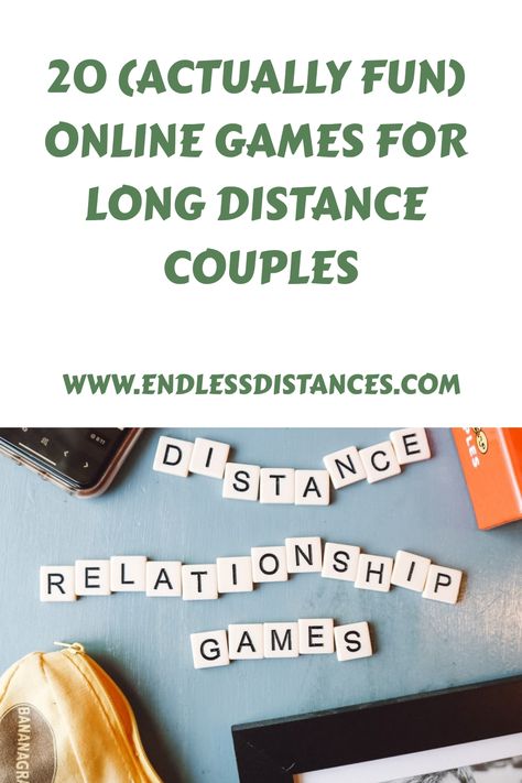 Long distance relationships need a little fun now and then. These 20 online games for long distance couples are easy to play from a distance. Things To Do Online With Boyfriend, Long Distance Relationship Games To Play, Online Games For Long Distance Couples, Long Distance Games For Couples, Online Date Ideas Long Distance, Long Distance Apps, Games For Long Distance Couples, Long Distance Relationship Games, Question Games For Couples