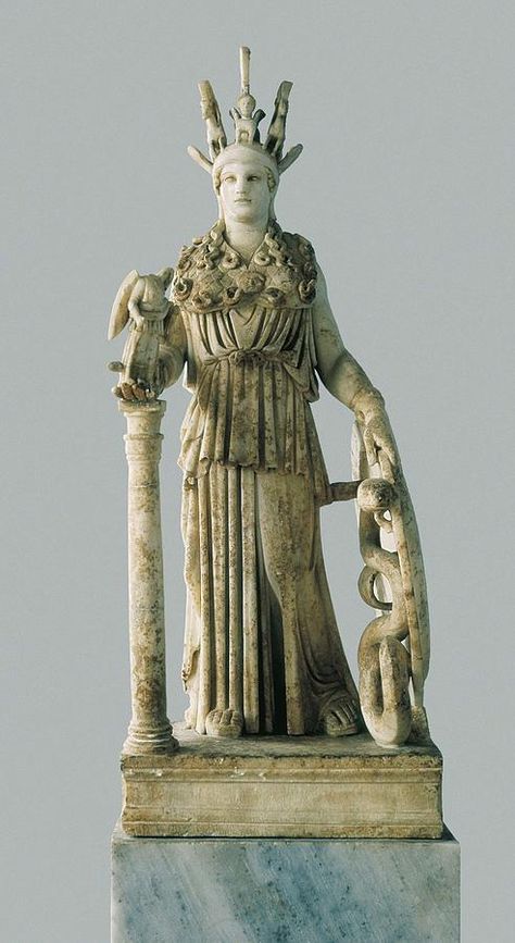 Ancient Greece Sculpture, Athena Parthenos, Warrior 2, Greek Art, Acropolis, Ancient Greece, National Museum, Archaeology, Art History