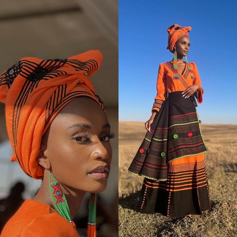 Zimbabwean Traditional Wear, Xhosa Traditional Dresses, Xhosa Culture, Xhosa Traditional Attire, Xhosa Attire, South African Traditional Dresses, Couples African Outfits, African Traditional Wear, African Chic