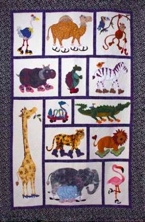 Jungle Walk For A Cause Kit Animal Baby Quilt, Cottage Quilt, Baby Boy Bedding, Applique Quilt Patterns, Childrens Quilts, Baby Quilt Patterns, Baby Boy Quilts, Animal Quilts, Boy Quilts