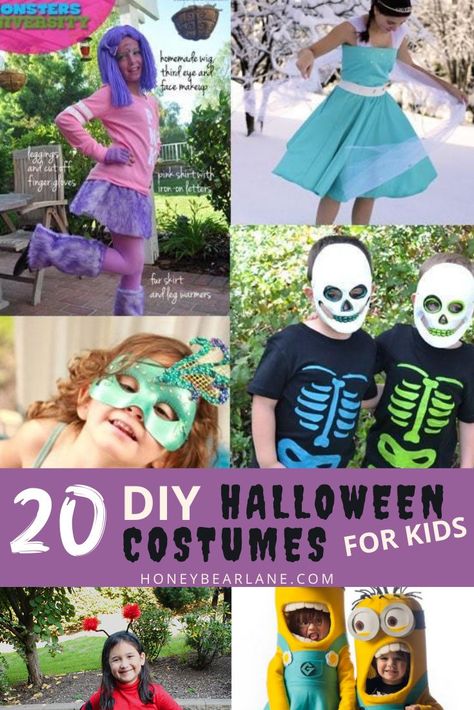 For those of you who DO make costumes–and I applaud you–here are 20 DIY Halloween costumes for kids to get your creative juices flowing. Kids costumes diy last minute. Halloween costumes kids diy. Cool halloween costumes for kids diy. Costumes Diy Last Minute, Cool Halloween Costumes For Kids, Rainbow Dash Costume, Halloween Costumes Kids, Sibling Costume, Easy Diy Halloween Decorations, Costumes Diy