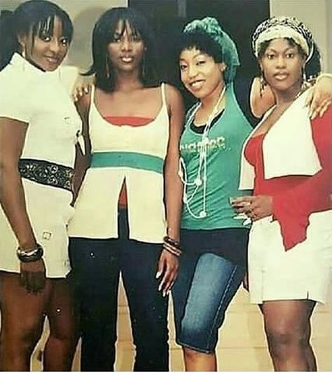 In the spirit of throwback guess who these people are.  #couponwishlist #tbt #davido #chioma #sales #hotdeals #nigeria #throwbacks Genevieve Nnaji, Rita Dominic, House Net, Ini Edo, 2000s Looks, Nigerian Outfits, 2000s Outfits, Vintage Black Glamour, It Girls