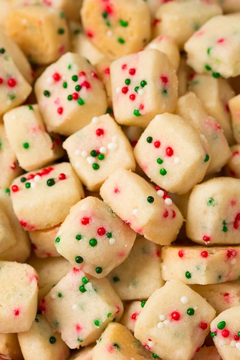 Shortbread Bites, Shortbread Cookies Christmas, Christmas Shortbread, Best Christmas Cookies, Holiday Snacks, Cooking Classy, Christmas Cooking, Christmas Snacks, Pumpkin Cookies