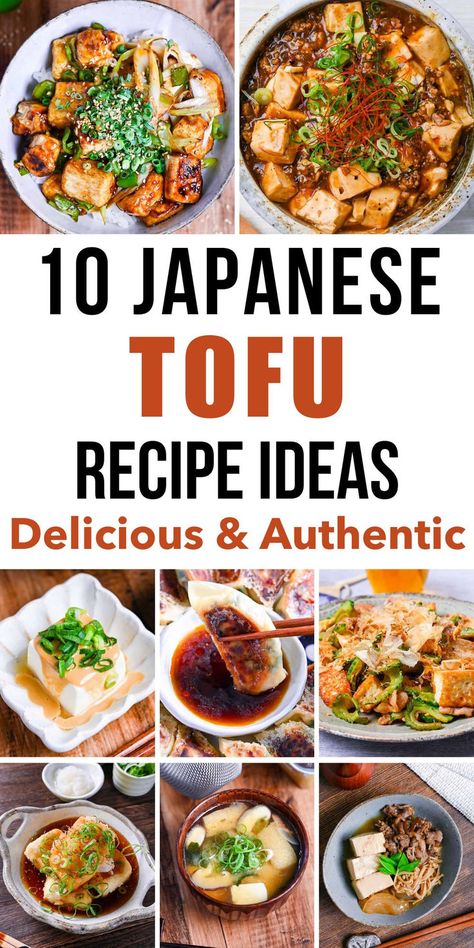 10 delicious and authentic Japanese tofu recipe ideas, showcasing stir-fried tofu, miso soup, gyoza, and other traditional dishes. Japanese Tofu Recipes, Japanese Tofu, Cook Tofu, Flavor Combinations, Japanese Cooking, Bean Curd, Tofu Recipes, Food Culture, How To Cook