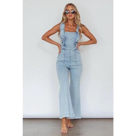 Stretchy Fabric, Flirty, Comfortable . This Is In Uk Sizing- Xl, Fits Like A L 10-12 Whimsical Style Outfits Casual, November Nashville Outfits, Family Photo Outfits White And Denim, Denim Romper Outfit Jumpsuits, Denim Outfit Nashville, Denim Jumpsuit Outfit Summer, Denim Jumpsuit Outfit Fall, New Orleans Outfit Ideas, Cute Denim Outfits