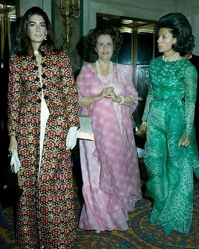 Antonella Bechi Piaggio Agnelli, Mary Lasker, and Deeda Blair at the premiere of "Young Winston" in New York City.  Photo by Nick Machalaba, October 10, 1972.  From (@scott_stirewalt) Deeda Blair, October 10, City Photo, York City, New York City, New York