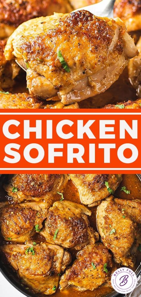 Puerto Rico Chicken And Rice, Uses For Sofrito, Sofrito Chicken And Rice, Puerto Rican Chicken Dishes, Puerto Rican Healthy Recipes, Recipes With Sofrito Dishes, Recipes With Sofrito Sauce, Sofrito Uses Dishes, Puerto Rican Adobo Chicken