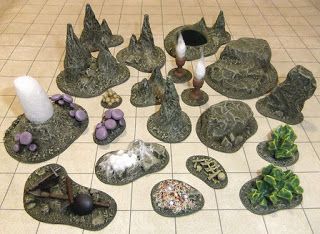 Dungeons And Dragons Diy, Dnd Diy, Dnd Crafts, Diy Table Top, Scatter Terrain, Warhammer Terrain, Dungeon Master's Guide, Game Terrain, Dragon Rpg