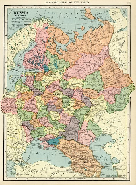 Russia in Europe (1906) | Vivid Maps Russian Geography, Maps Decoration, Map Of Russia, Genealogy Map, Russia Map, Cartography Map, Geography Map, Language Art, Ancient Maps