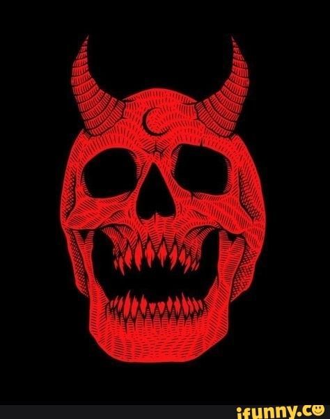 Tap to see the meme Red Skull Aesthetic, Skull Icon Aesthetic, Medusa Anime, Demon Aesthetic, Skull Icon, Devil Aesthetic, Red Aesthetic Grunge, Horror Vintage, Ocean Nature