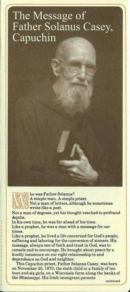 Solanus Casey, Catholic Faith, Catholic Church, Dear Friend, Jesus Christ, Portugal, Jesus, Writing, Quotes