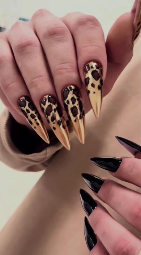 Tiger Nails, Cheetah Nails, Leopard Print Nails, Print Nails, Leopard Nails, Animal Nails, Animal Print Nails, Nails Only, Luxury Nails