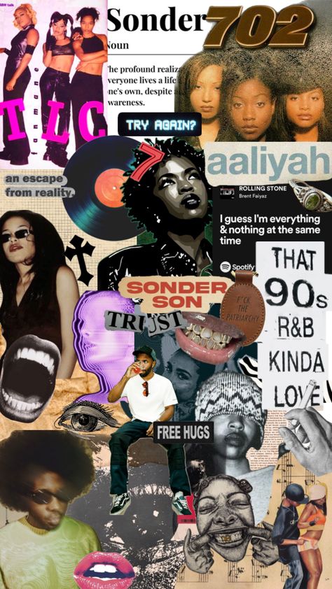 I love r and b!! R And B Aesthetic, R&b Aesthetic Wallpaper, Try Again Aaliyah, I Love R, B Aesthetic, R&b Aesthetic, R And B, R&b Music, Cover Wallpaper