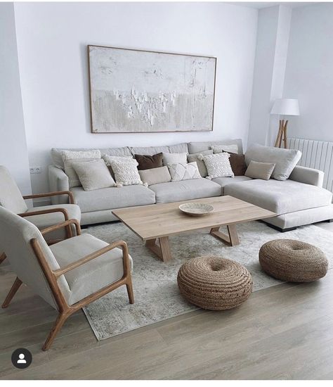 Rustic Living Room Colors, Modern Rustic Living Room, Apartment Living Room Design, Bed Design Modern, Home Design Living Room, Ideas Living Room, Home Decorating Ideas, Rustic Living, Decor Home Living Room