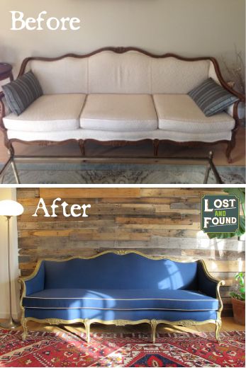 https://www.facebook.com/Lostandfoundct sofa, refinished sofa, navy sofa, blue sofa, french provincial, hollywood regency, formal, casual, modern, antique, upholstered, casual, canvas, gold, couch, redesigned, Classic Sofa Living Room, French Provincial Sofa, Gold Couch, Sofa Reupholstered, Couch Makeover, Sofa Navy, Sofas Vintage, Navy Sofa, Sofa Makeover