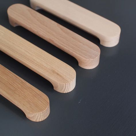 Wood Cabinet Handles, Wooden Cabinet Pulls, Wood Drawer Pulls, Design Cabinet, Kitchen Wardrobe, Solid Wood Cabinets, Wooden Cabinet, Wardrobe Handles, Wood Knobs