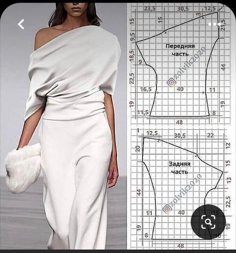 Pola Blus, Gaun Fashion, Sewing Clothes Women, Couture Sewing Techniques, Blouse Pattern Sewing, Sewing Design, Couture Sewing, Diy Sewing Clothes, Clothes Sewing Patterns