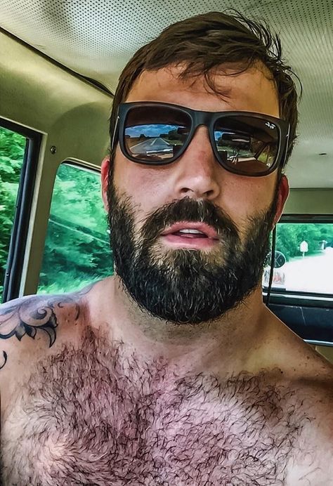 Kyle Hatfield, Beard Envy, Scruffy Men, Beard Tattoo, Awesome Beards, Masculine Men, Bear Men, Moustaches, Beard Styles