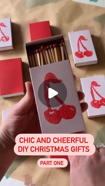 Maisie Violet Rees on Instagram: "🎄💅CHIC & Cheerful DIY Christmas Gifts💅🎄 Part one  Join me for a series of crafting and upcycling budget friendly hand made gift ideas that your friends and family will love!  Hands up if you’re a candle girly?! Me, I am, and I’m a sucker for a fancy box of matches too, so this easy painted matchbox tutorial will be the perfect accompaniment to part two, where I’ll be upcycling some second hand and shop brought candles!  Hit the follow button and stay tuned for part two!   Thank you @genevavanderzeil for the inspo! . . . . #upcycle #diyhomedecor #maximalistinteriors #diy #craft #handmade #christmasdecor #giftideas #candles #matchbox" Box Of Matches, Love Hands, Matchbox Crafts, Fancy Boxes, Paint Matching, Diy Makeover, Follow Button, Craft Handmade, Small Gift Boxes